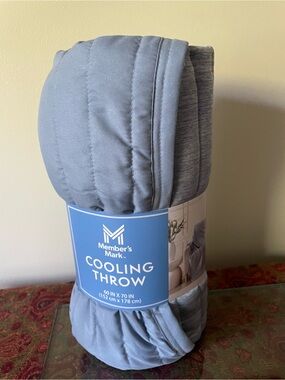 Cooling Throw – Soft Blue 60x70 New